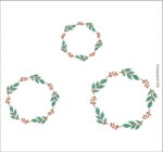Matriz de Bordado - Kit Guirlandas de Natal - Image 3