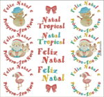 Matriz de Bordado - Kit Natal Tropical - Image 2
