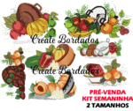 LINDA SEMANINHA PARA DEIXAR SUA COZINHA LINDA E DE SEUS CLIENTES 4 TAMANHOS - Imagem 2