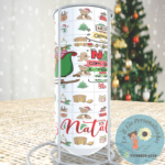 Coleção de Artes Natal Encantado 4 - Sublimação - Torre de Xícaras - Image 3
