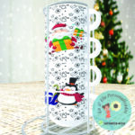 Coleção Natal Inesquecível - Sublimação - Torre de Xícaras - Imagem 5