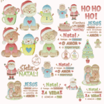 Matrizes de Bordado - Coleção Natal Encantado