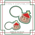 Matrizes de Bordado - CHAVEIROS E TAGS NATAL - Pacote de Matrizes - Image 4