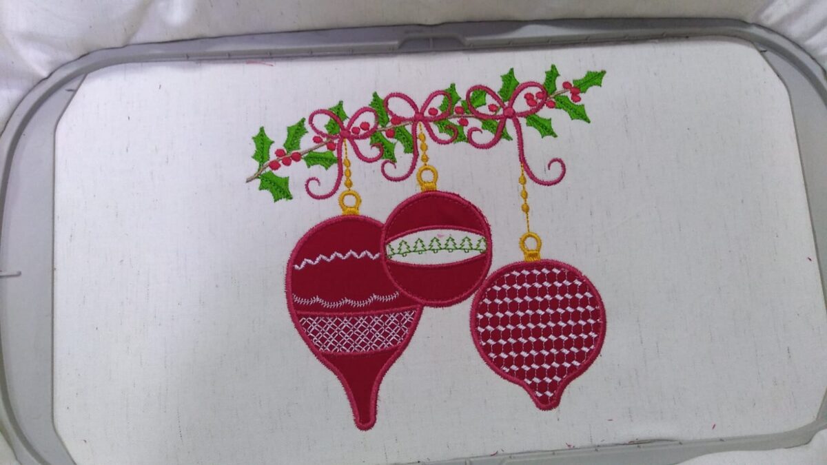 Matriz de bordado Ornamentos Natlinos - Imagem 2