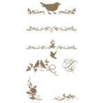 Matriz de bordado pacotinho coleçao vintage arabescos