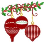Matriz de bordado Ornamentos Natlinos