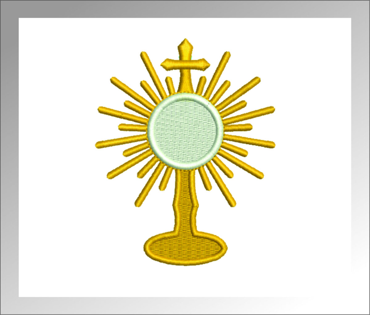 MATRIZ/BORDADO / EUCARISTIA / RELIGIOSO