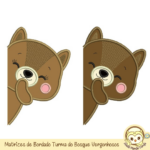 Matrizes de Bordado Turminha do Bosque Vergonhosos - Image 4