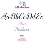Matriz De Bordado - Alfabetos 0033 - Image 2