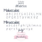 Matriz De Bordado - Alfabetos 0031 - Imagem 3