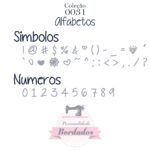 Matriz De Bordado - Alfabetos 0031 - Imagem 4