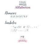 Matriz De Bordado - Alfabetos 0033 - Image 4