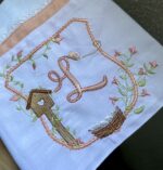 Alfabeto Jardim- Pacote com 27 matrizes de bordado