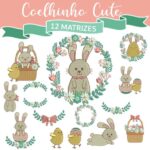Matriz de Bordado - Coelhinho Cute