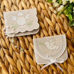 Projeto Porta Terço e mini Terço - Coleção Meu Batizado