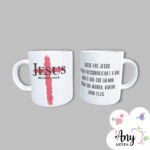 Arte Digital Camisa e Caneca Jesus Minha Verdadeira Páscoa - Imagem 2