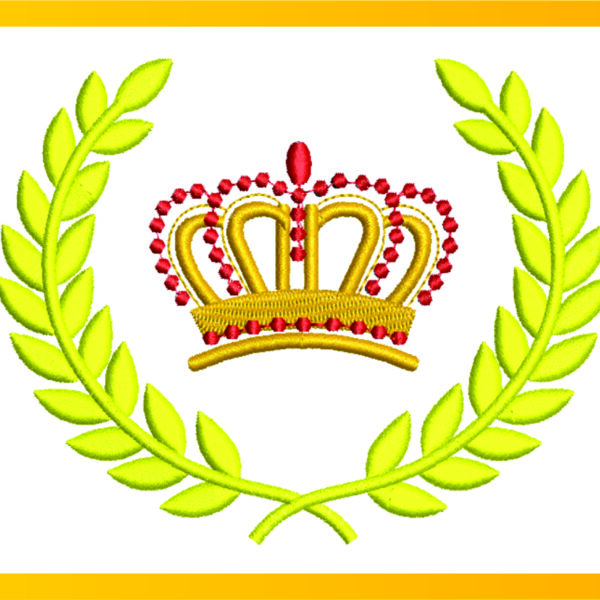 Matriz Coroa Brasão Arabesco