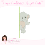 Capa Caderneta Safari Cute BASTIDOR MENOR - Projeto - Image 5