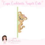 Capa Caderneta Safari Cute BASTIDOR MENOR - Projeto - Image 15