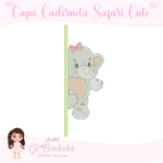 Capa Caderneta Safari Cute BASTIDOR MENOR - Projeto - Image 6