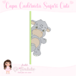 Capa Caderneta Safari Cute BASTIDOR MENOR - Projeto - Image 9