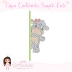 Capa Caderneta Safari Cute BASTIDOR MENOR - Projeto - Image 10