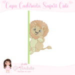 Capa Caderneta Safari Cute BASTIDOR MENOR - Projeto - Image 11