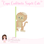 Capa Caderneta Safari Cute BASTIDOR MENOR - Projeto - Image 12