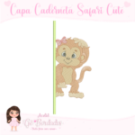 Capa Caderneta Safari Cute BASTIDOR MENOR - Projeto - Image 13
