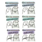 Matriz de Bordado - Kit Flork Signos 24 matrizes - Feminino e Masculino - Image 2