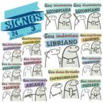 Matriz de Bordado - Kit Flork Signos 24 matrizes - Feminino e Masculino