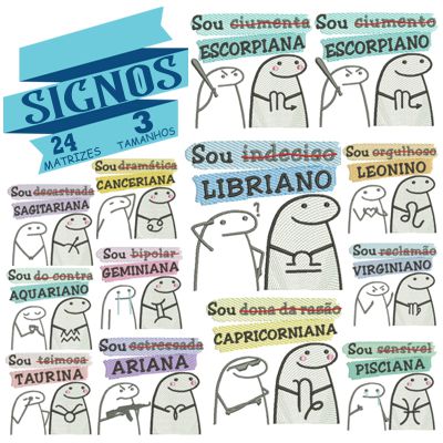 Kit Digital FLORKS - Memes e Signos