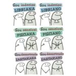 Matriz de Bordado - Kit Flork Signos 24 matrizes - Feminino e Masculino - Image 4