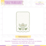 Projeto Porta Terço e mini Terço - Coleção Meu Batizado - Imagem 4