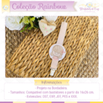 Projeto de Prendedor de Chupetas Rainbow