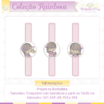 Projeto de Prendedor de Chupetas Rainbow - Imagem 2