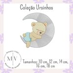Coleção Ursinhos - Matrizes de Bordados - Image 8