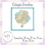 Coleção Ursinhos - Matrizes de Bordados - Image 12