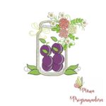 Matriz de Bordado - Potes de Frutas para Bordar - Image 3