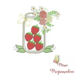 Matriz de Bordado - Potes de Frutas para Bordar - Image 4