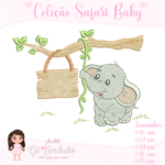 Coleção Safari Baby - Matrizes de Bordados