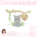 Coleção Safari Baby Menina - Matrizes de Bordados - Image 10