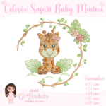 Coleção Safari Baby Menina - Matrizes de Bordados - Image 2