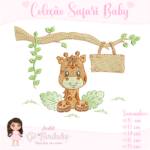 Coleção Safari Baby - Matrizes de Bordados - Imagem 2