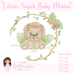 Coleção Safari Baby Menina - Matrizes de Bordados - Image 3