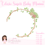 Coleção Safari Baby Menina - Matrizes de Bordados - Image 6
