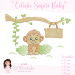 Coleção Safari Baby - Matrizes de Bordados - Imagem 6