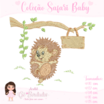 Coleção Safari Baby - Matrizes de Bordados - Imagem 8