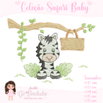Coleção Safari Baby - Matrizes de Bordados - Imagem 7