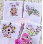 Matrizes de Bordados - PASSARINHOS-BABY BIRDS-INFANTIL